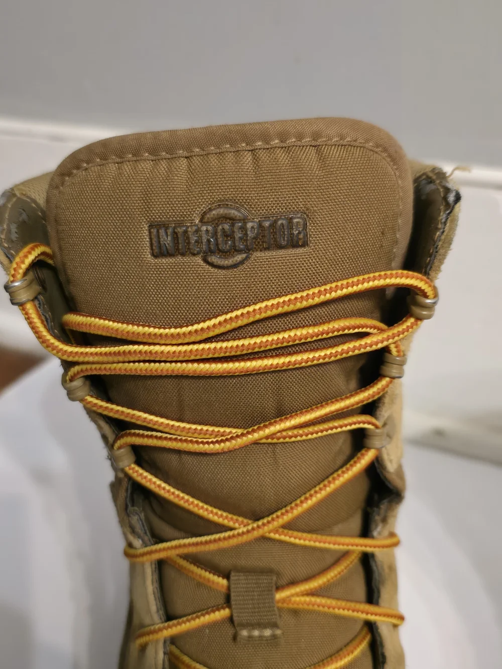 Men's Olive Tactical Field Boots - Rugged Lace-Up Support